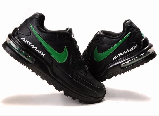 New Men'S Nike Air Max Ltd Black/Green